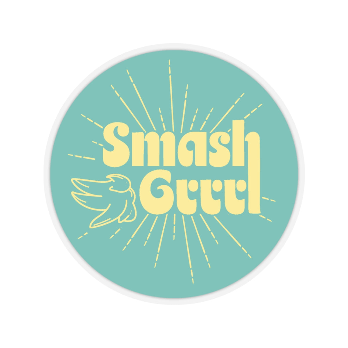 SmashGrrrl Logo Sticker (5pk)