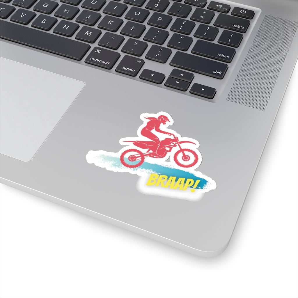 Braap! Sticker - Pink (5pk)