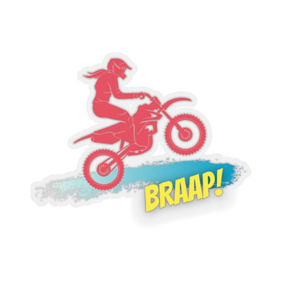 Braap! Sticker - Pink (5pk)